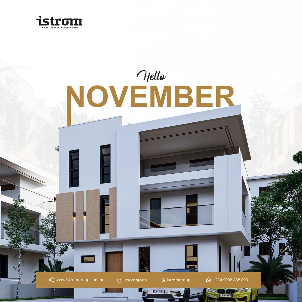 istrom_group's tweet photo. Happy New Month
#november2024 https://t.co/Y0YQesE35b