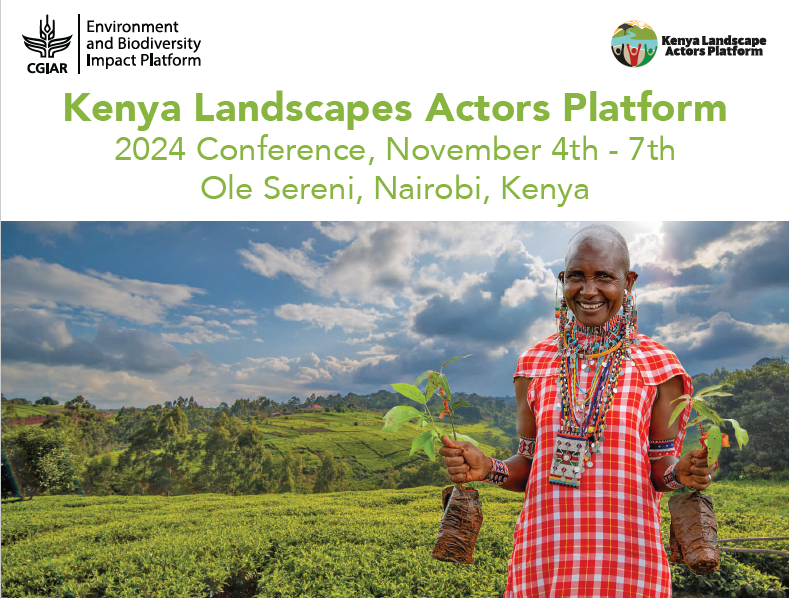 ‘Integrated Landscapes Management - Why? Who? What?’ 
We'll be there to answer these questions on Nov 6. 
Find out more at kenyalandscapes.com (and note the change of venue)

#ourlandscapes for #ourfuture