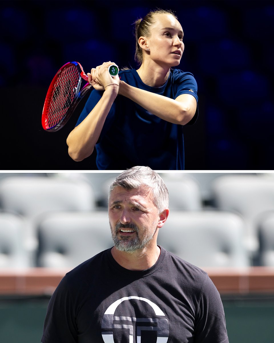 cyclingontnt's tweet photo. Elena Rybakina will be coached by Goran Ivanisevic, starting from the off season.

The 2001 Wimbledon champion coached Novak Djokovic to 12 Grand Slam titles until the pair split earlier this year. https://t.co/mbJblBjvUN