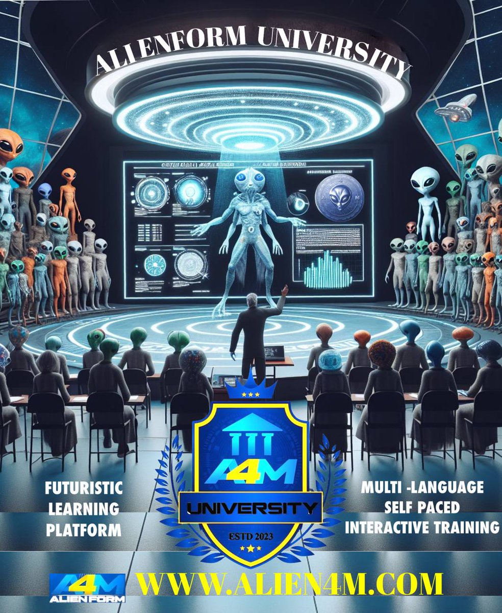 Get the Trading Education you've been waiting for. #AlienForm University provides a dynamic learning experience in the complex galaxy of #Trading. 

Learn trading from Experienced Professionals in Education to create generational wealth &amp; financial freedom. 
#A4MU
#A4M