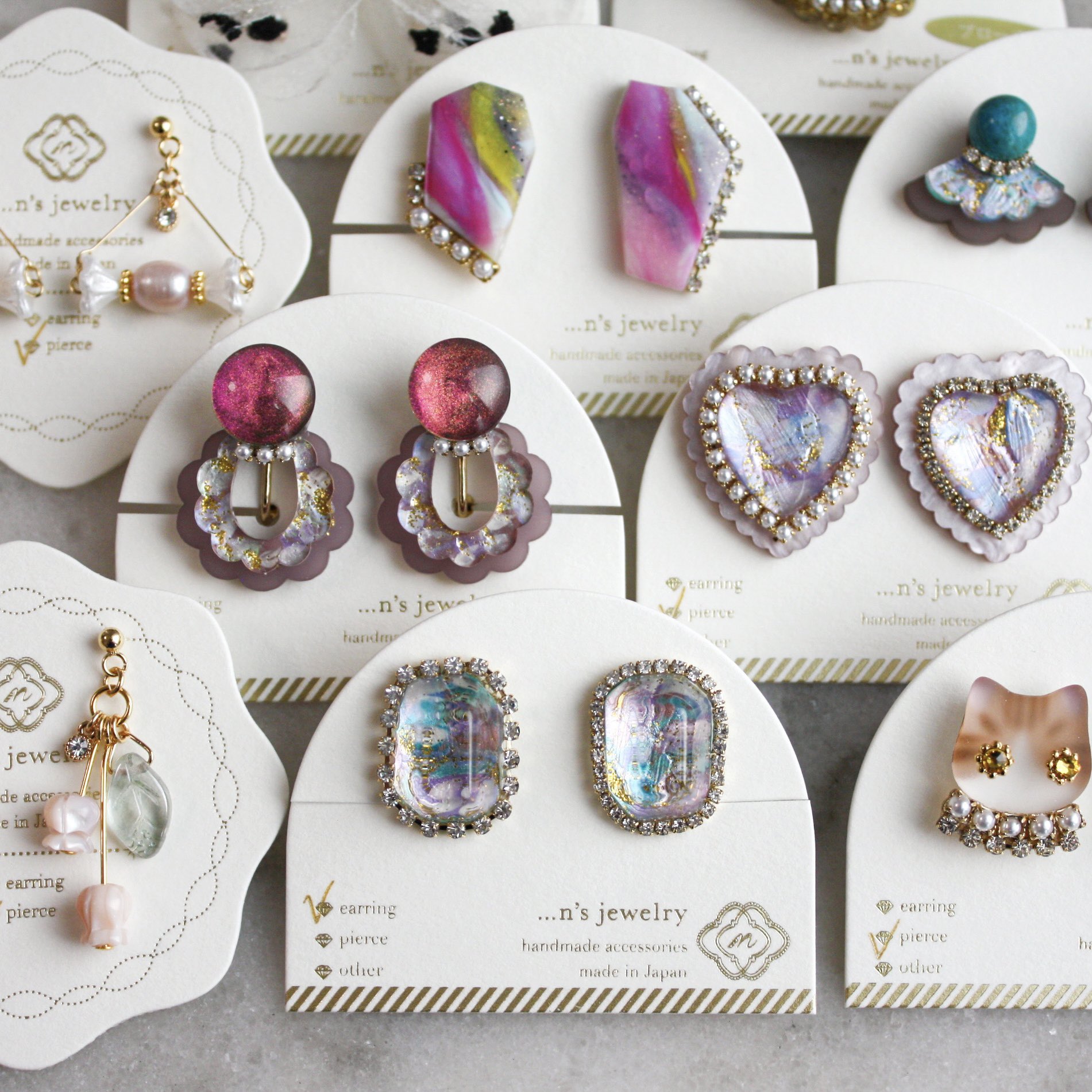 ハンドメイドアクセサリー n's jewelry ＋ my little garden (@enuzu7) / X