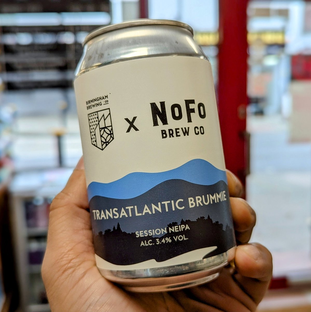 New brew from local brewers <a href="/brumbrewery/">Brum Brewing Co</a> and their collaboration with Georgia based <a href="/nofoBrewCo/">NoFo Brew Co</a>... 

🍺 Transatlantic Brummie 3.4% Session NEIPA 

#NewBeer #VivaStirchley #VivaBrum #ShopIndependent #MadeInBirmingham🐂