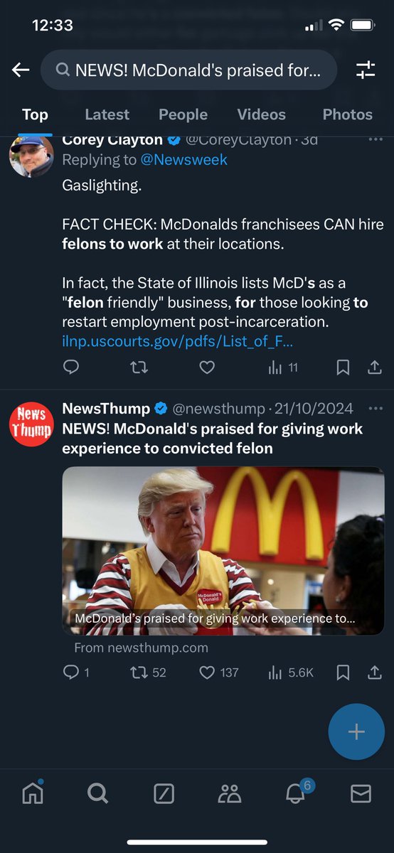 mooserecluse's tweet photo. @newsthump Found it, literally at the bottom of ‘Top’, under tweets with no interactions and views in single figures lmao https://t.co/CM1O8HU58F