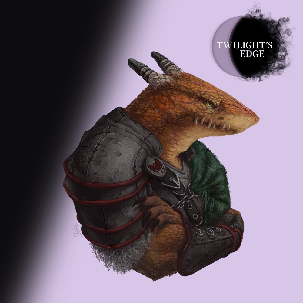 Tumble Through Podcast (@tumblethrupod) on Twitter photo Here is Corporal Flint of the Westcrown Dottari, in all his bronzed glory! Flintâs clutch has lived in the city for over a century, defending their library from the brutish Hellknights of the Order of the Rack.
Art by <a href="/BiPi_Bea/">Beatrice Pelagatti</a>
#pathfinder2e #characterart #actualplay #kobold Here is Corporal Flint of the Westcrown Dottari, in all his bronzed glory! Flintâs clutch has lived in the city for over a century, defending their library from the brutish Hellknights of the Order of the Rack.
Art by <a href="/BiPi_Bea/">Beatrice Pelagatti</a>
#pathfinder2e #characterart #actualplay #kobold