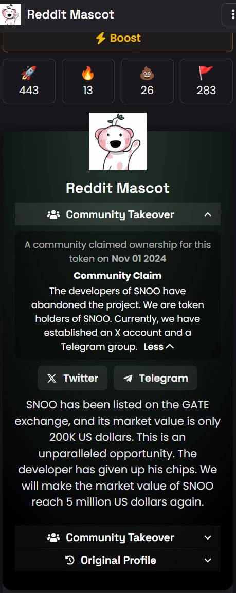 SNOO tweet media