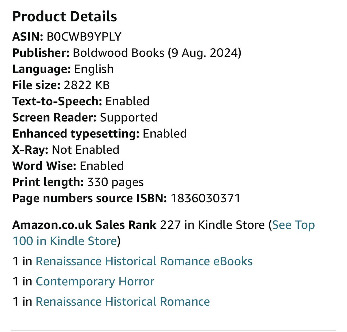 ClareMarchant1's tweet photo. I’m so chuffed to see The House of the Witch flying three bestseller flags today, and it’s only 99p on kindle at the moment! 

https://t.co/5qcXXWF9l8 https://t.co/J7opd7p2mL