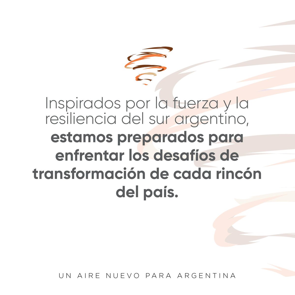 Fuerzas del Sur es una manera diferente de liderar, gestionar y hacer política. Una manera diferente de enfrentarse a las adversidades.
Fuerzas del sur es un llamado a la acción. Te invitamos a ser parte, a sumarte al desafío de transformar la realidad.