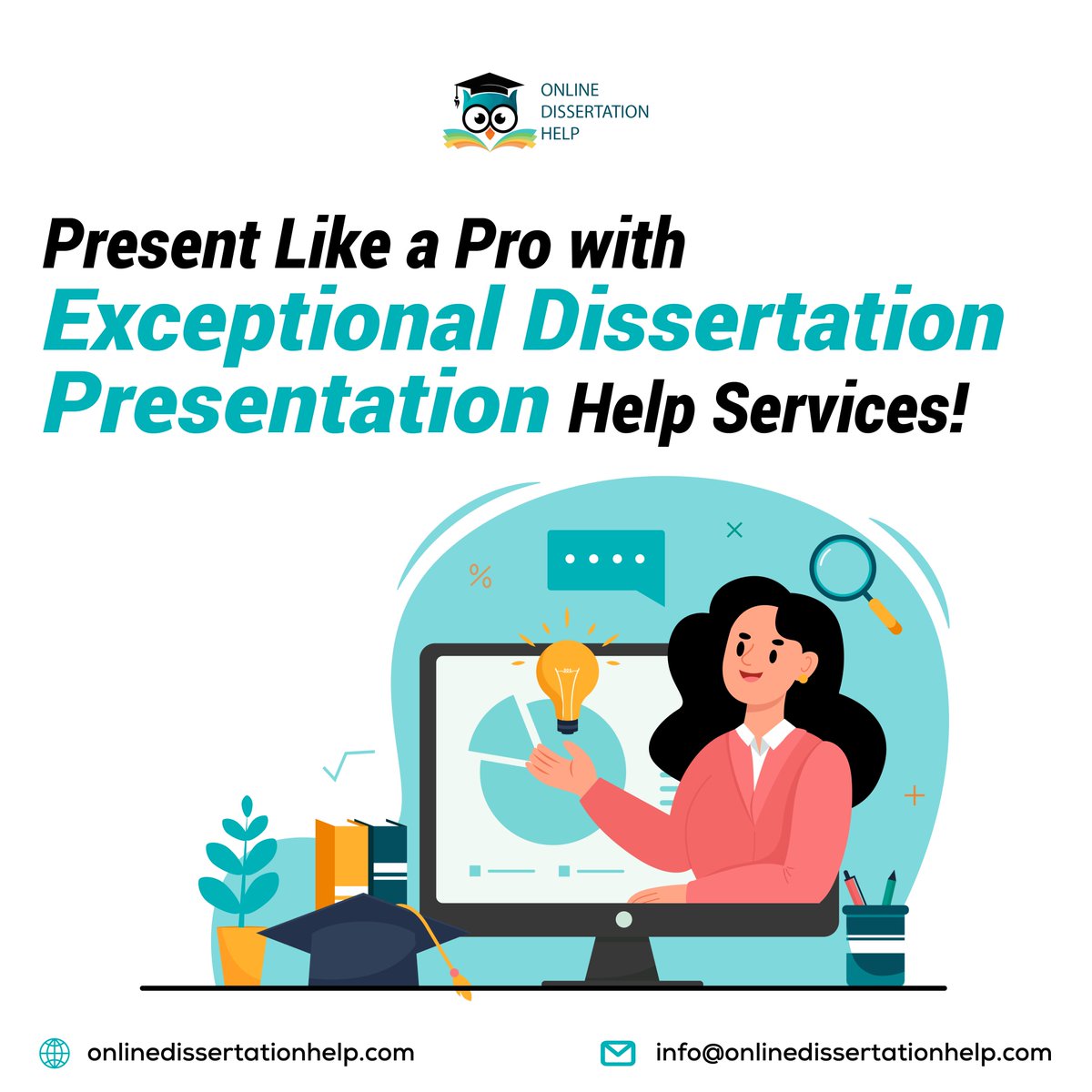 Dissertation003's tweet image. With online dissertation presentation help services, we’ll turn your research into a compelling story that captivates your audience.
#onlinedissertationhelp #presentation #DissertationAssistance #presentationhelp #dissertationhelp #dissertation #dissertationservices