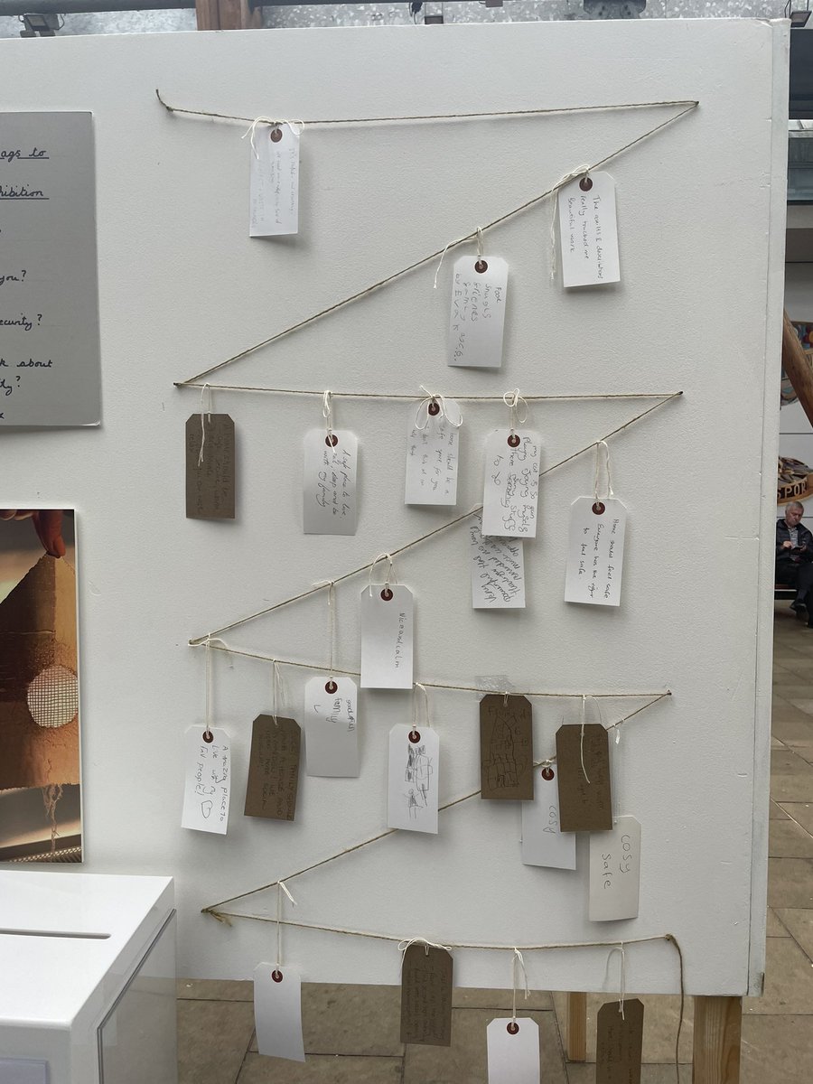 EmmaEversonHock's tweet photo. If you’re in Sheffield visit The Fabric of Home exhibition at the Winter Gardens this weekend. Based on the research of my colleague @hbfairbrother, featuring findings from a review we did along with @lliandme @AndrewB007h @SCHARRSheffield @shefunihealth https://t.co/mzvm2P5r1R https://t.co/eICFh1DmqI