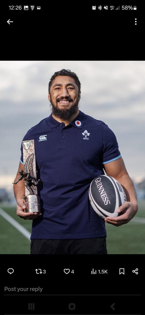rugby_writers's tweet photo. It's been another momentous year in Irish Rugby and this month the Rugby Writers of Ireland and Guinness will celebrate it all at our awards ceremony🏆. Today, we're delighted to announce the nominees 🥁 in this 🧵

Last year, Bundee Aki and Nichola Fryday were the XVs winners... https://t.co/BIWS49LTk0