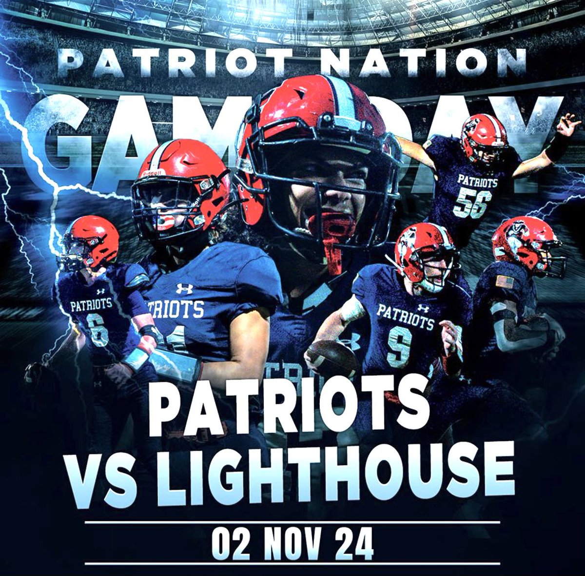 OKC Patriots Home School Football (@okcpatriots) on Twitter photo Heading to <a href="/LCAChargersFB/">Lighthouse Christian Chargers Football</a> this weekend for our second to last game of the regular season. #HomeschoolFootball Heading to <a href="/LCAChargersFB/">Lighthouse Christian Chargers Football</a> this weekend for our second to last game of the regular season. #HomeschoolFootball