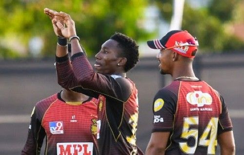 West Indies spinners Khary Pierre and Yannic Cariah shared seven wickets to propel defending champions Trinidad &amp; Tobago Red Force to a 60-run victory over Combined Campuses and Colleges Marooners in their opening match of the CG United Super50
buff.ly/4htX76w
