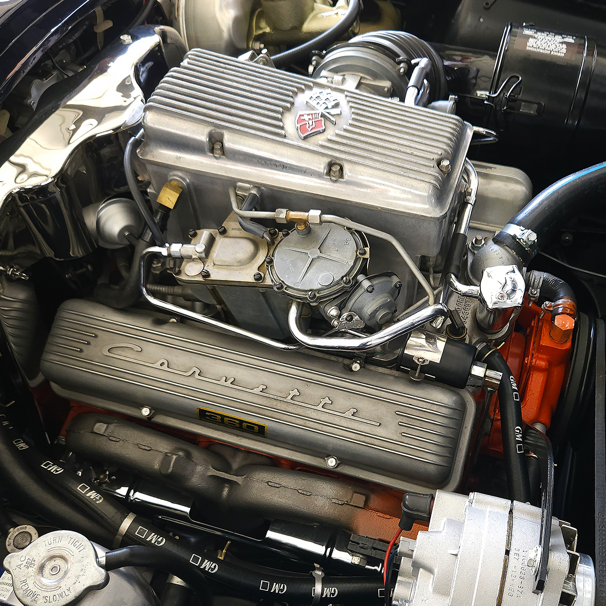 flexalite's tweet image. The original small-block Chevrolet V8 has been in continuous production for 70 years, installed in millions of cars and trucks with multiple displacements. Can you name all the cubic inch sizes the Gen I small-block was produced in?

#v8engines
#smallblockchevy
#automotivehistory