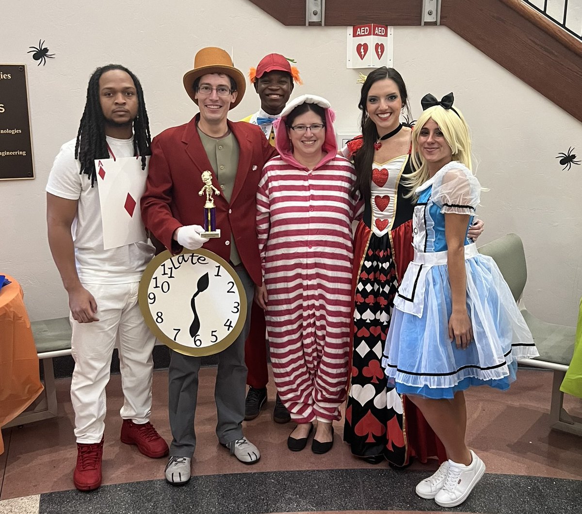 UFBME's tweet photo. ๐ UF BME Halloween Contest Awardee โ Best Trick or Treat: The Nichols labโs Halloween setup made this yearโs #UFBME Halloween extra sweet! ๐ฌ๐ซ @JenNicholsPhD https://t.co/0n26PMBogr