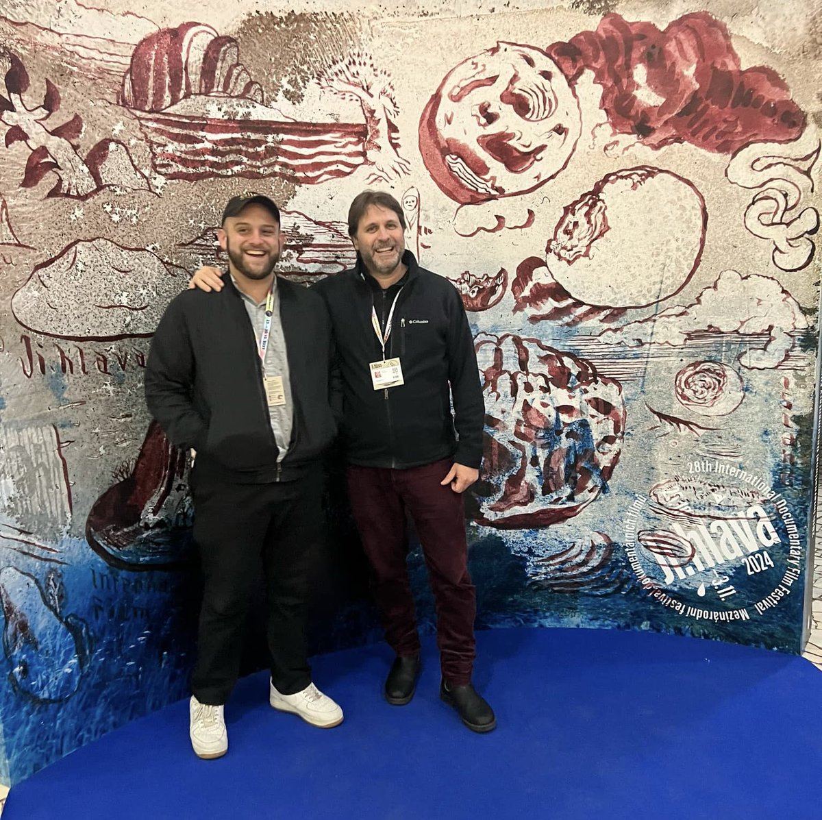 IGalariotis's tweet photo. In Czech Republic these days, participating at the @jihlava_idff ! Amazing atmosphere with the very best @Yourgeaux ! Tonight, are you ready for the biggest TR(ol)L: https://t.co/ptcuAEWVsV https://t.co/qyJCxr8l8q