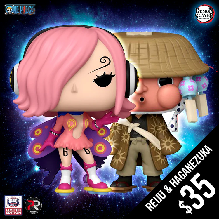 funkofinderz's tweet photo. FunKon Shared Exclusive Reiju and Haganezuka Funko Pop! Vinyl are available now on Chalice Collectibles!

Link: https://t.co/gwBkjLlwYN

#FunKon #DemonSlayer #OnePiece #Funko #FunkoPop #FunkoPops #FunkoPopVinyl #Pop #PopVinyl #FunkoCollector #Collectible #Collectibles #Toy #Toys #FunkoFinderz