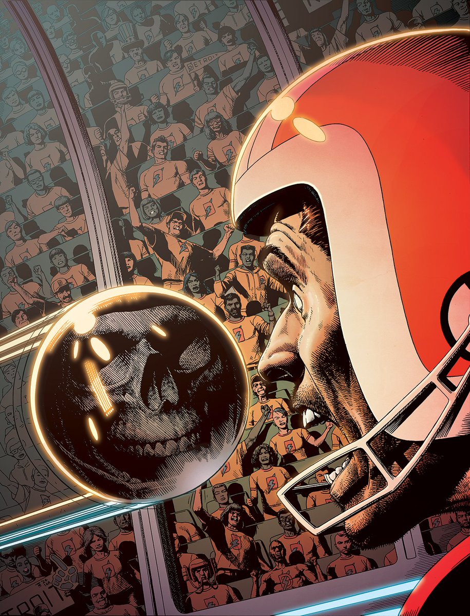 Since #Inktober is #Inkover, here's the colour version of that upcoming Battle Action cover.