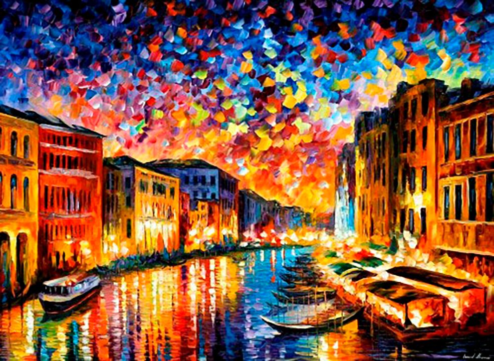 afremovartcom's tweet image. Leonid Afremov passed away. The Afremov family sells his oil painting collections at an online art auction. The prices start at $1 with no reserve afremovart.com