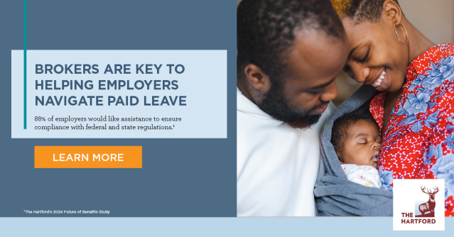 heathkitty3's tweet photo. Data Shows That Brokers Are Key to Helping Employers Navigate Paid Leave #IWork4TheHartford https://t.co/uANfUIdfl9 https://t.co/rmRvCBJ4s6