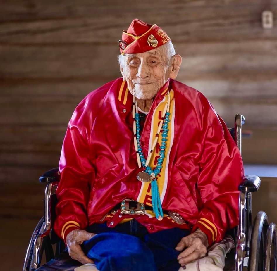 NativeNationUsa's tweet photo. John Kinsel Sr., one of the last Navajo Code Talkers, has passed away at the age of 107.. 🙏🎖🦅🇺🇲 https://t.co/ifOixdYsgD