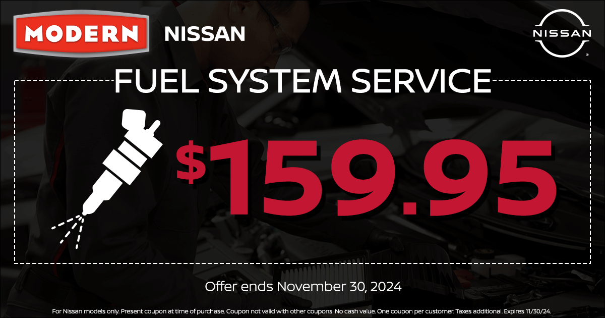 ModernNissan's tweet photo. Prepare for holiday road trips with an oil change and fuel system service at Modern Nissan!
Click the link below to schedule your next visit: https://t.co/HB0ZQ57eqA https://t.co/1zgC1gWAws