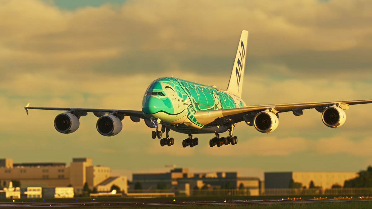 公開されていたFlying Honu' JA382Aリバリー All Nippon Airways (ANA