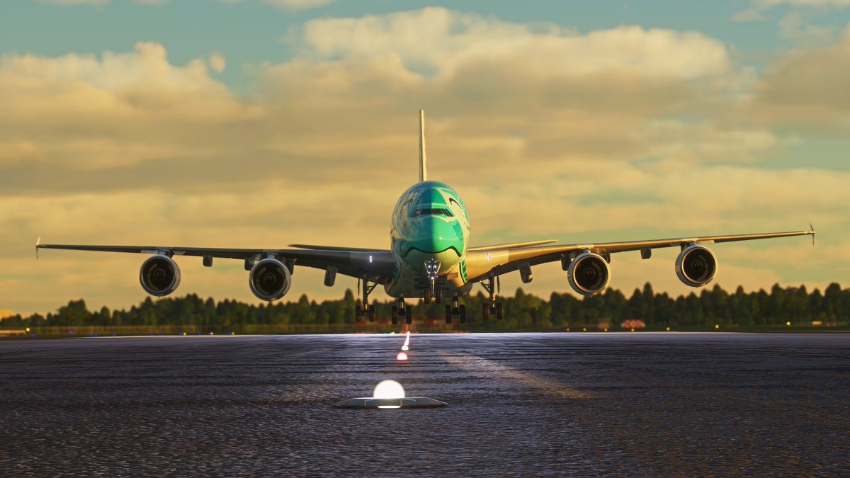 公開されていたFlying Honu' JA382Aリバリー All Nippon Airways (ANA