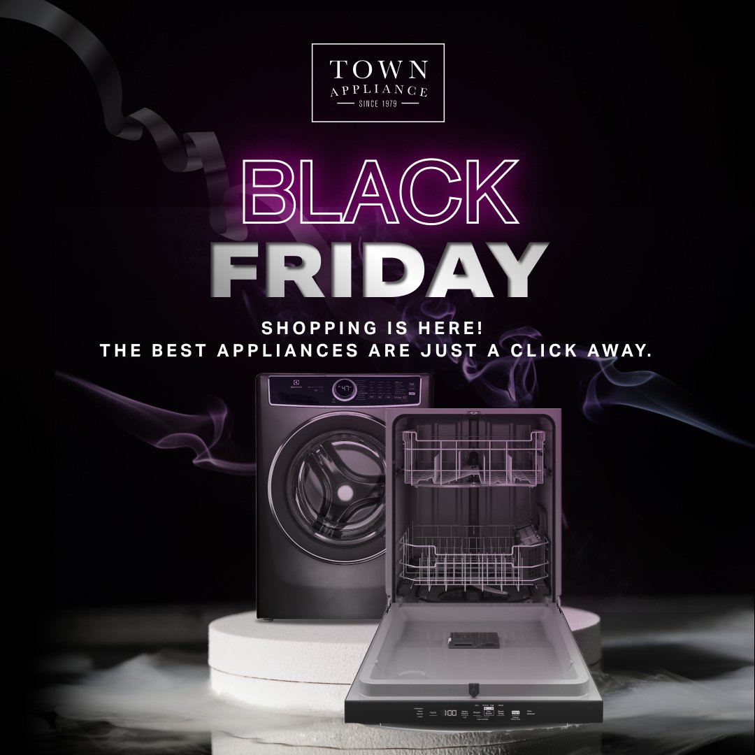 🎉 Black Friday Shopping Event is HERE at Town Appliance! 🎉
Shop now for exclusive Black Friday savings on top brands: bit.ly/4ftdBtL

#blackfriday2024 #blackfriday #blackfridayshopping #applianceshopping #townappliance