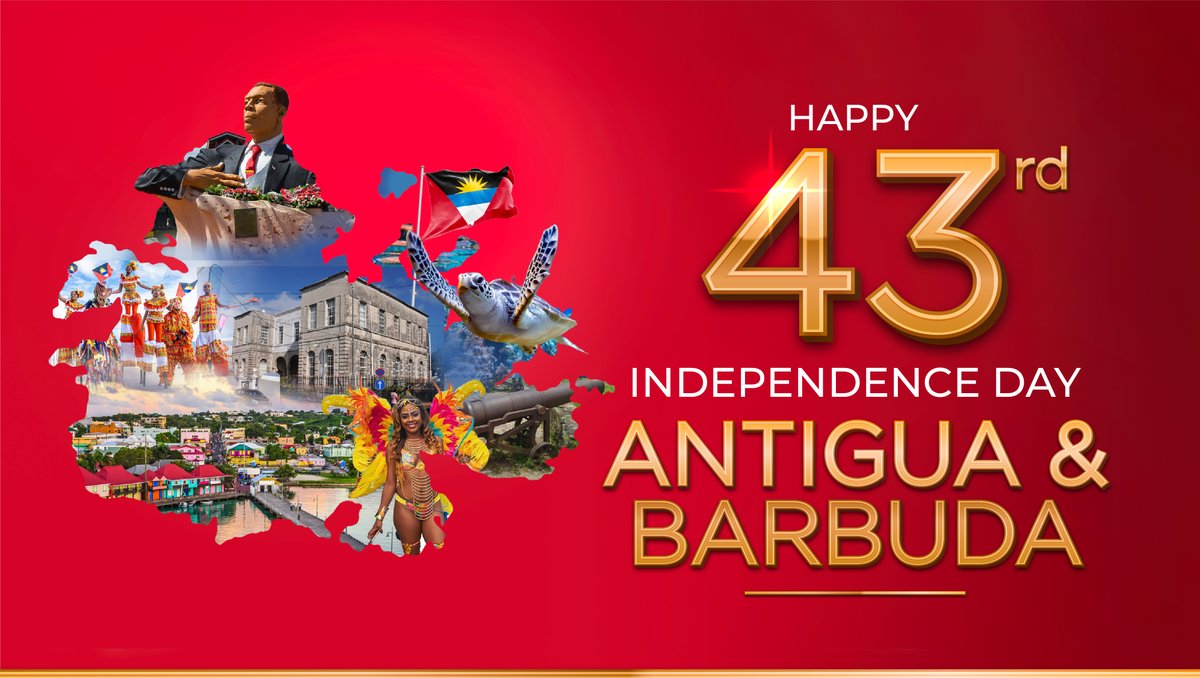 CaribXport's tweet photo. 🎉 Happy Independence Day, Antigua and Barbuda! 🇦🇬
#CaribbeanExport remains committed to supporting priority sectors that advance the country's economic transformation. https://t.co/uC8Q0aVQQq