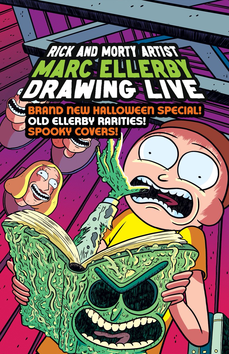 MarcEllerby's tweet image. I'm back on WhatNot tomorrow afternoon for a SPOOKY Saturday show! I've raided the back issues and found a lot of old Ellerby horror rarities.
I'll be signing and drawing LIVE from 4pm! Come join! 🎃
whatnot.com/live/373e1205-…