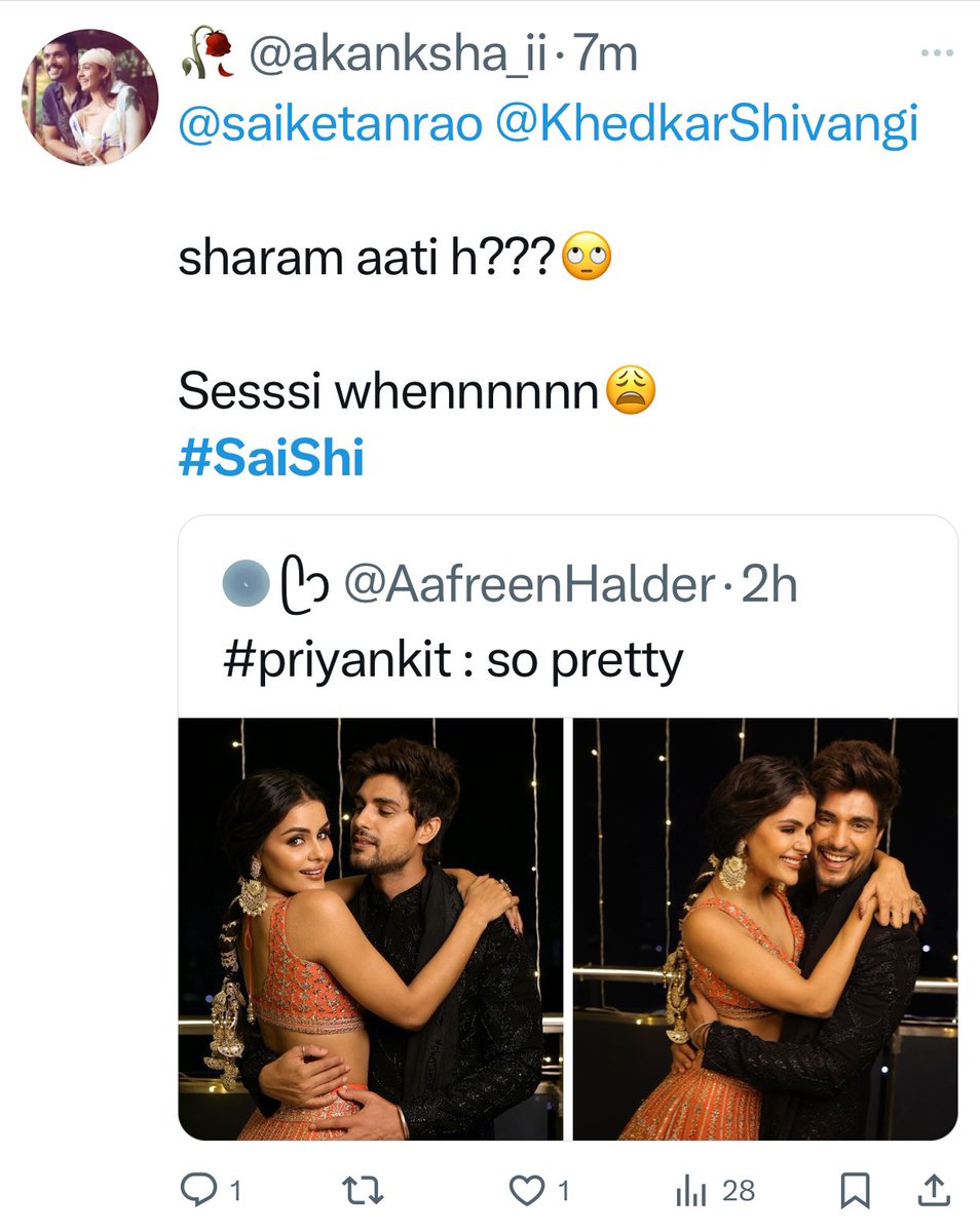 9mar2023's tweet photo. Losers begging all time and getting 12 number shoe slaps in return from @saiketanrao @KhedkarShivangi 😂
Sai jealous of Shivangi’s success and she is busy spending time at director’s house🤭🤭 #saishi fans stupid and blind always supporting cheaters #SaiKetanRao #ShivangiKhedkar https://t.co/hajko5zUyp
