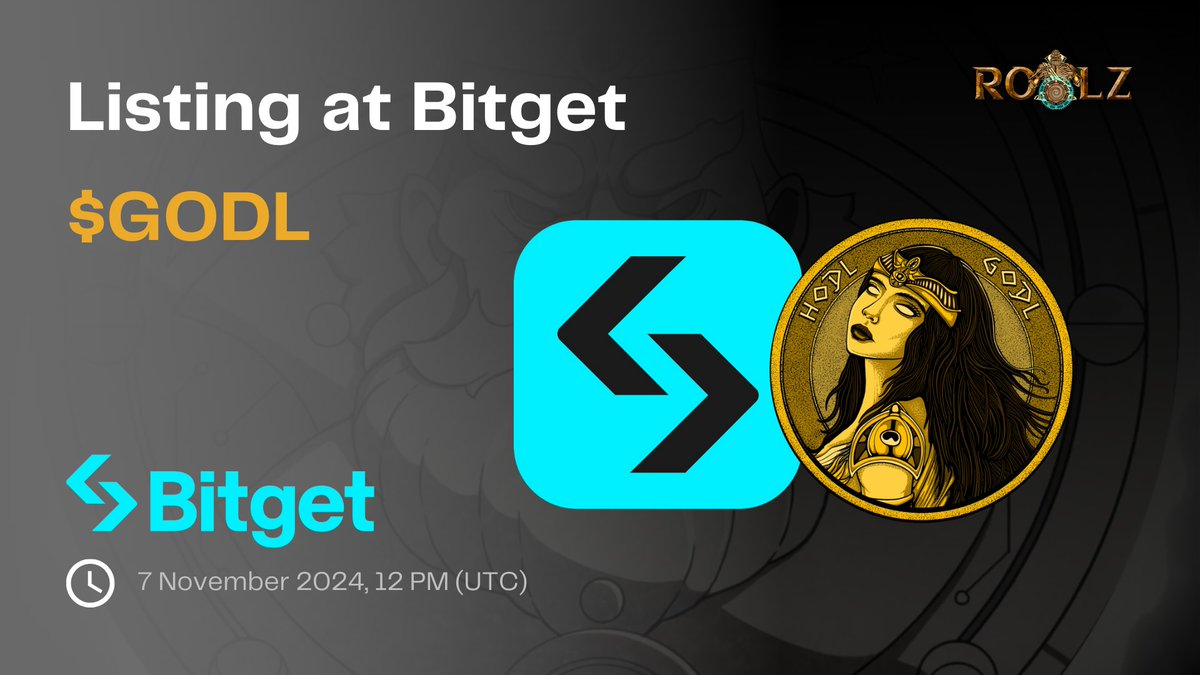 HODL $GODL on Bitget. 
Claim to Bitget and get your Share of a 200K GODL price Pool. Checkout Bitget in the App.
<a href="/bitgetglobal/">Bitget</a> <a href="/BitgetWallet/">Bitget Wallet 🩵</a>