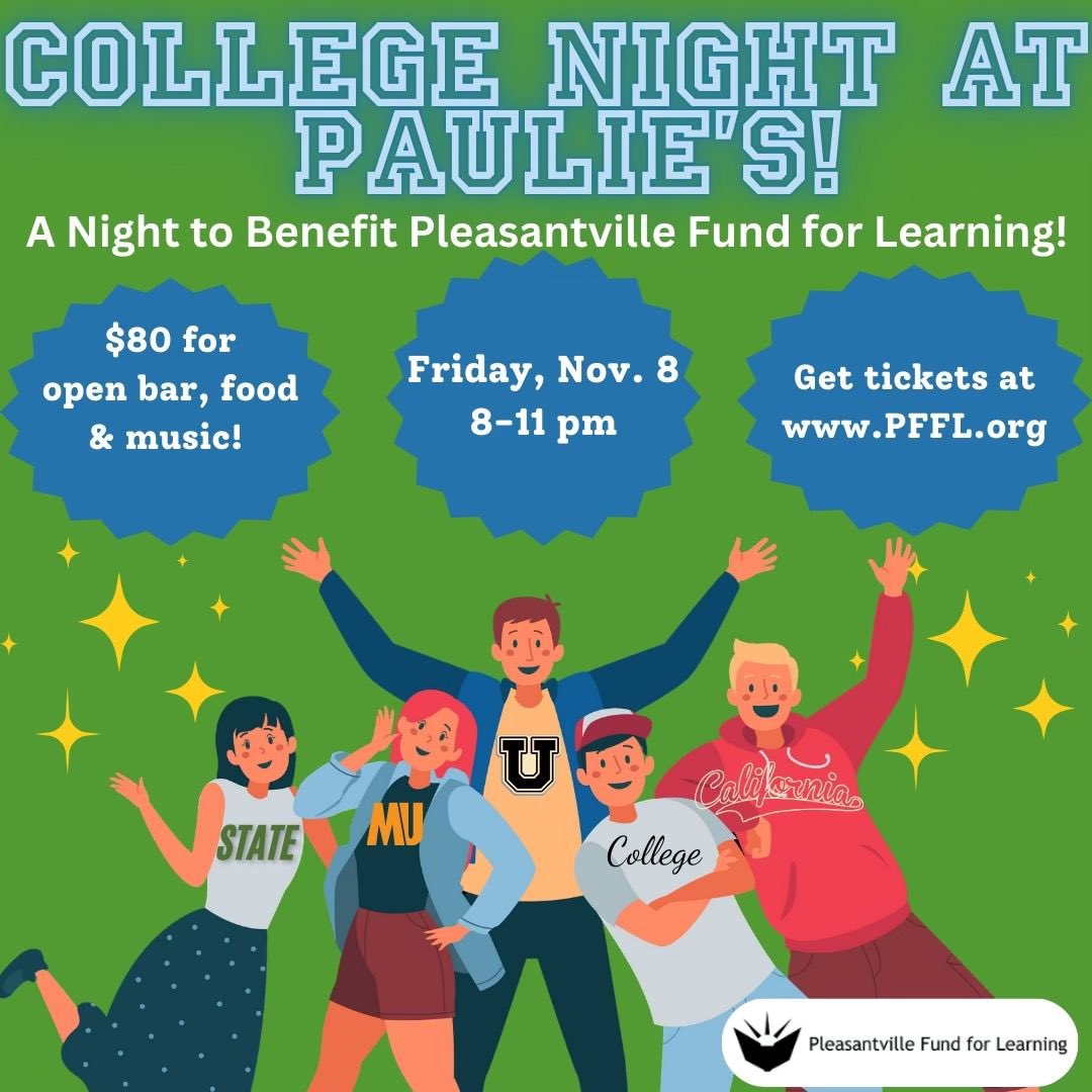 PFFL’s College Night auction and fundraiser is one week away so please get your tickets today so we can get an accurate head count! Wear your favorite college gear and join us at Paulie's on Friday, Nov. 8 at 8 pm! Don't miss this night!