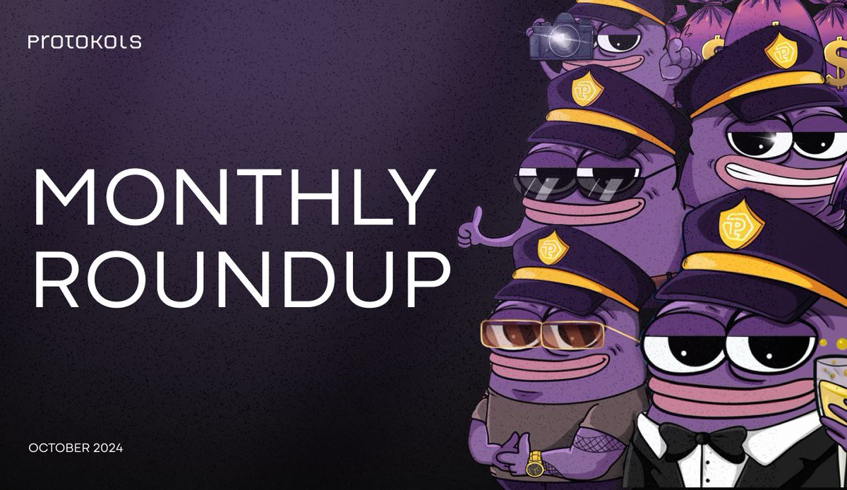 ProtoKOLs Monthly Roundup #1: From 0 to 1 🤝

Uptober has been an intense month for ProtoKOLs, with huge milestones and incredible support from our community! 

Let’s break down the highlights:

1⃣ Telegram Bot Launch &amp; Explosive Growth

We kicked off with the release of the