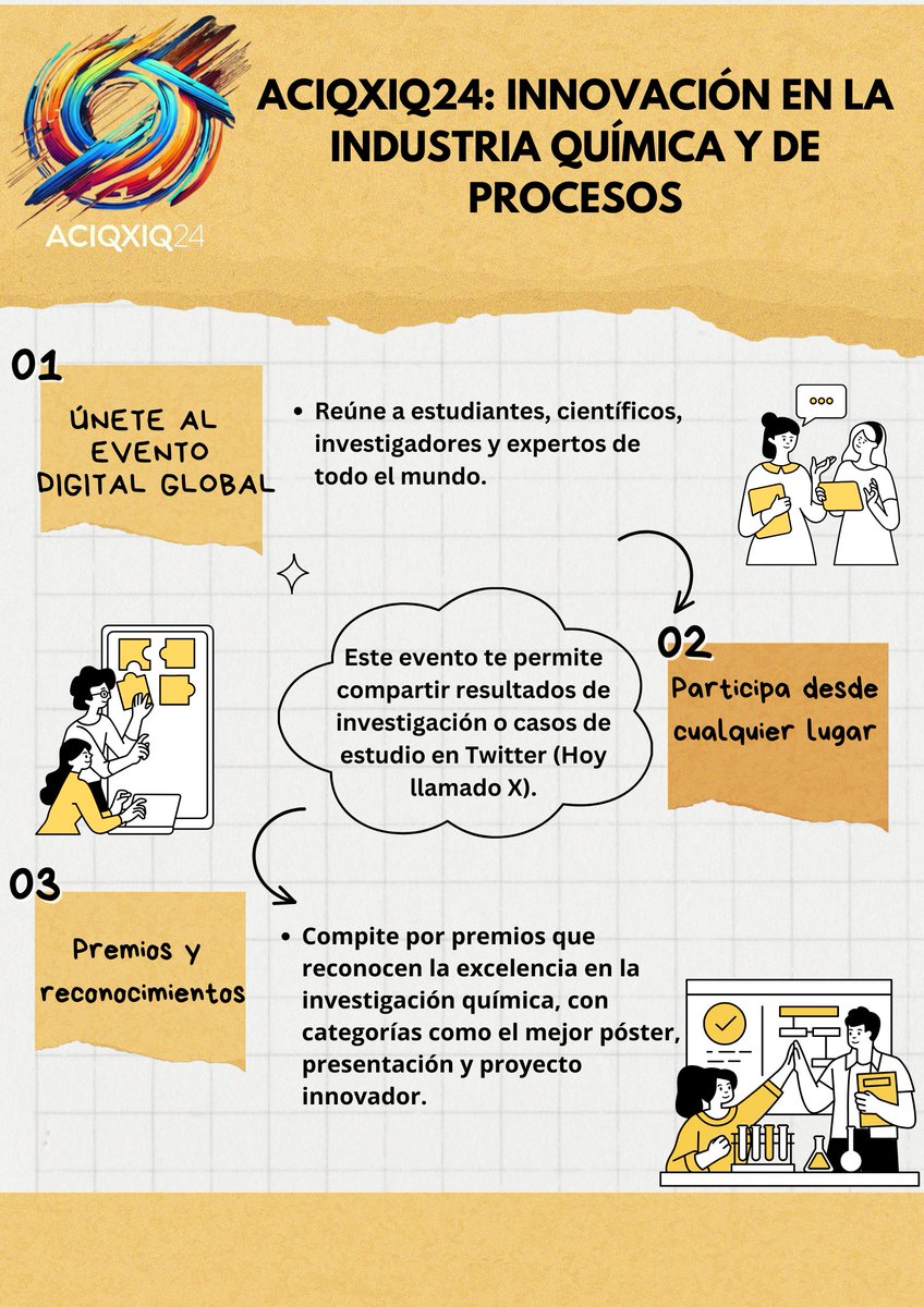 ACIQX_'s tweet photo. Únete a nosotros en la Exposición de Proyectos de Ingeniería, donde los futuros líderes en ingeniería presentan sus innovadoras creaciones!
#ACIQXIQ24 #ExposiciónDeProyectos #Ingeniería #Innovación #Tecnología #EstudiantesDeIngeniería #EventosDeIngeniería #IngenieríaParaElFuturo https://t.co/k6Wqvwpqfh
