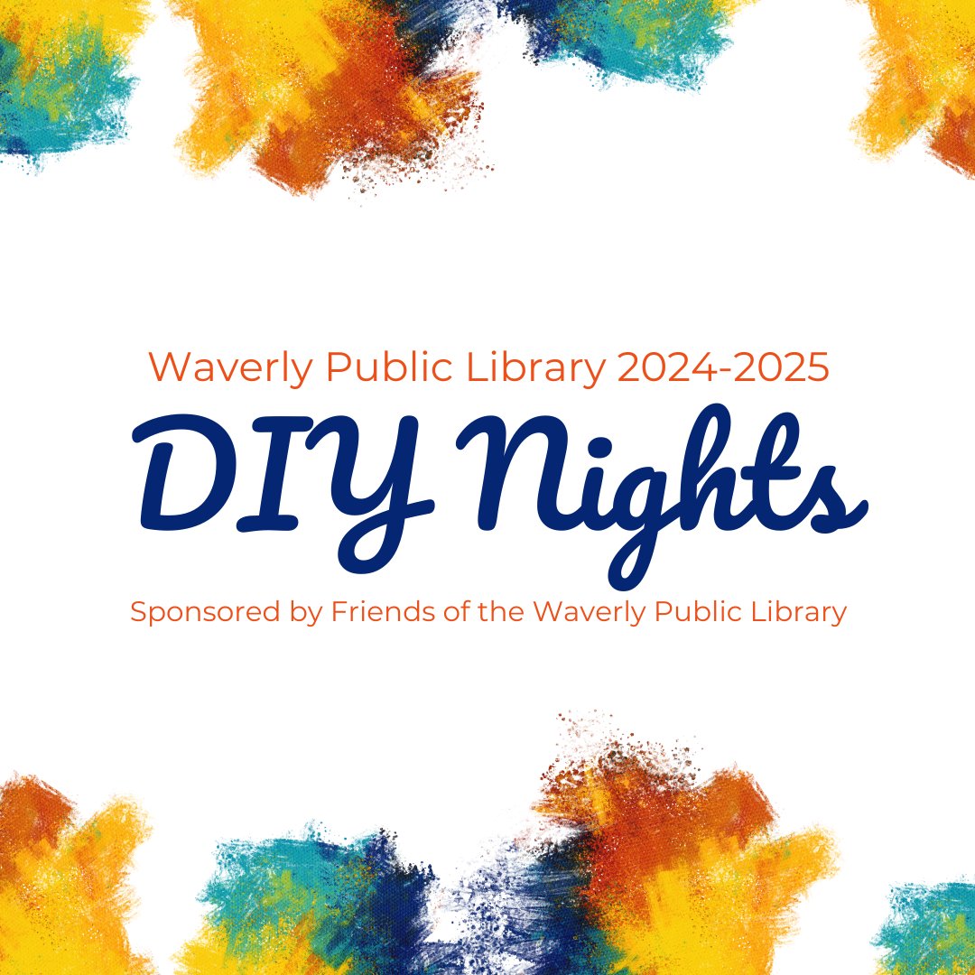 WaverlyLibrary's tweet photo. DIY Night Registration is open!

This month is Paper Quilling. Sign up here: 
https://t.co/Mia9jvzuDh https://t.co/HnW2pRj4CV