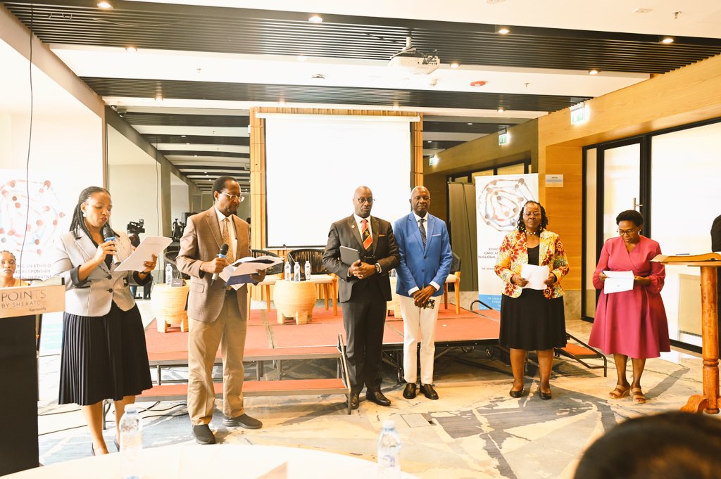 akambugu's tweet image. A new chapter begins. Honored to join the @unasuganda family today. Indebted to Prof. David Serwadda &amp;amp; @sewankam for the opportunity to be among 18 researchers inducted into @unasuganda. We&apos;re all in this together until Africa is free of infectious diseases. #OneIDI #FUNAS