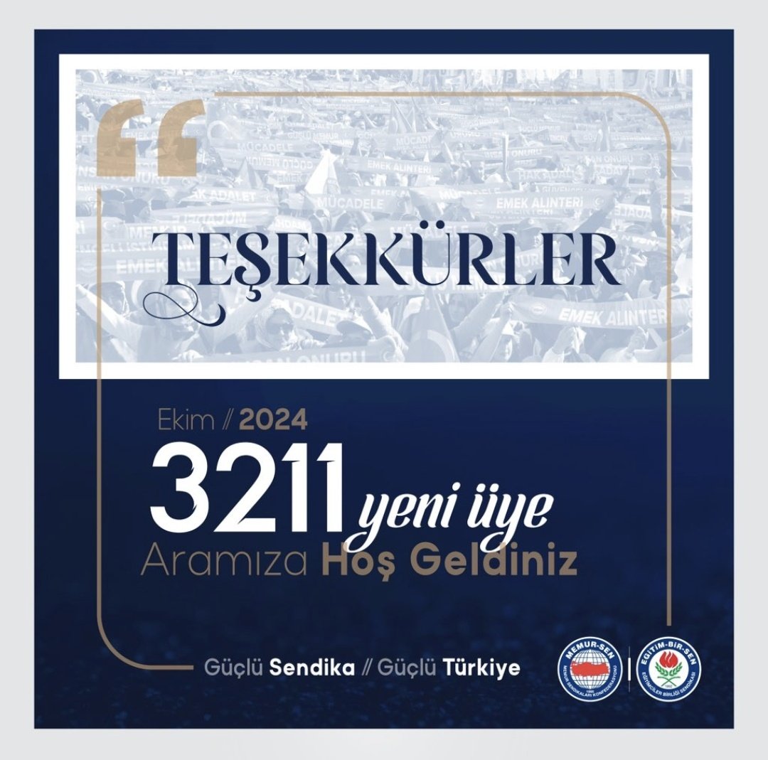 sdaolgun's tweet photo. Eğitim-Bir-Sen'i
örgütlü mücadelenin adresi gören eğitim çalışanları @EgitimBirSen ailesine güç katmaya devam ediyor.
 Bir duvarın birbirine kenetlenmiş taşları gibi teşkilat olmanın en güzel örneğini gösteren @_aliyalcin_  ve ekibini tebrik ediyorum.
#GücümüzÖrgütlülüğümüz https://t.co/Oog8qfOFXQ