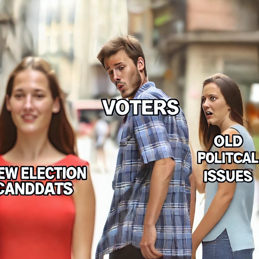 Machine_G62019's tweet photo. When the election season rolls around, and suddenly all the old issues don't matter as much!
(Think carefully when choosing president)
"Your vote matters"
#meme #funny #election #USElection2024 #USA https://t.co/u5svACLSR1
