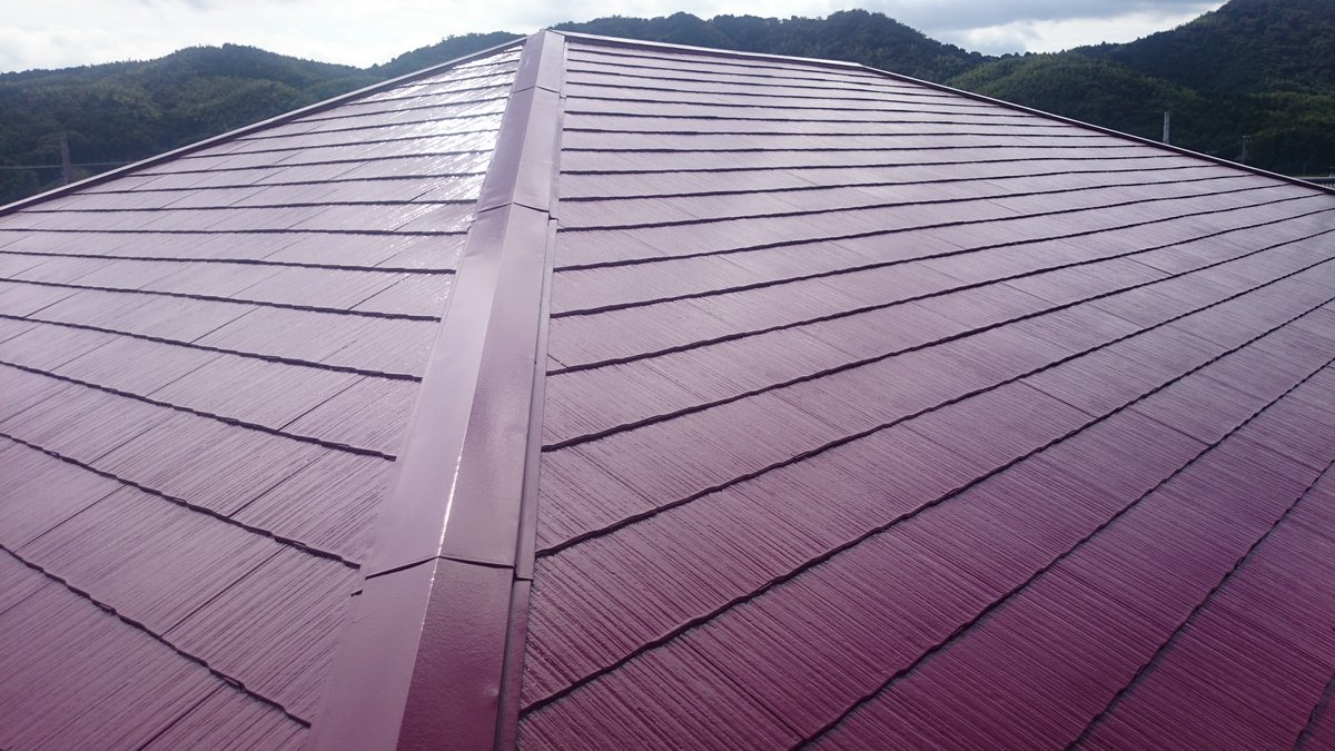 moritosou1's tweet image. ビフォーアフターです。グリーンからエンジ色へと塗り替えてイメージチェンジしました。