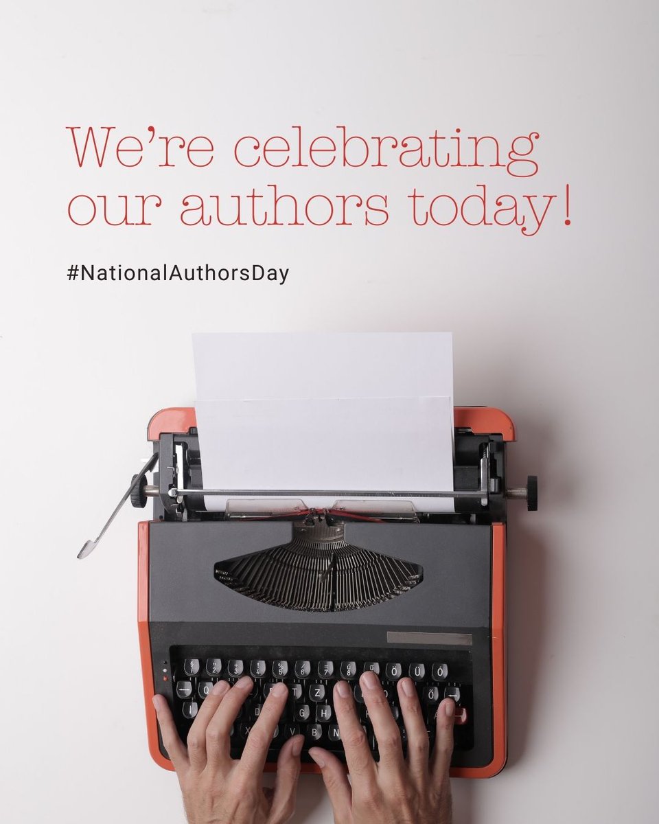 gwybookstore's tweet photo. Today is #NationalAuthorsDay and we're celebrating! 🥳 Thank you to our authors who capture inspiration, motivation, and instruction in the written word. We're honored to steward your work. #author #hashtagholiday https://t.co/dfwUImqdjW