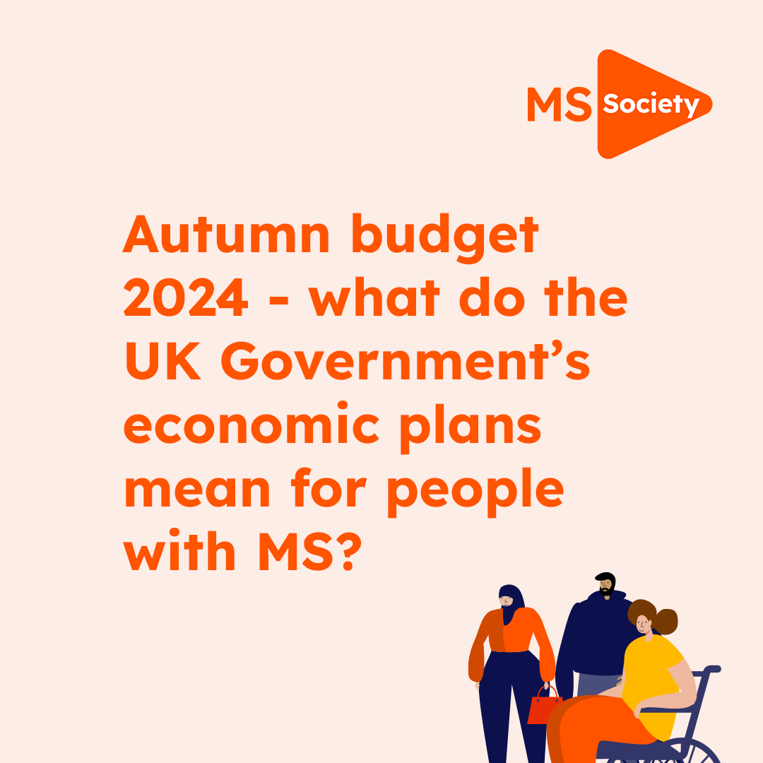 On Wednesday the Chancellor <a href="/RachelReevesMP/">Rachel Reeves</a> delivered the autumn statement setting out the UK Government’s tax, borrowing and spending plans for the next 12 months.

➡️Read more about what it means for people affected by MS: mssoc.uk/4e9Mp2k

#Budget2024 (1/2)