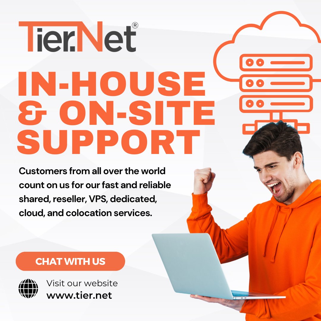 TierNetLLC's tweet image. Not sure which hosting service to choose? 🤔 Give ours a go for 30 days with zero risks. We&apos;re all about making sure you&apos;re happy! 
 
#tiernet #dedicatedservers #vps #colocation #websitehosting #resellerhosting #cloudhosting
