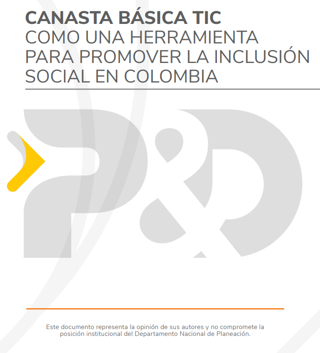 VivianaVanegasB's tweet photo. Desde @DNP_Colombia invitamos a consultar la Canasta Básica TIC👩‍💻💻🛜para Colombia 🇨🇴 como propuesta para incluir a los hogares más vulnerables al ecosistema digital. Su implementación en políticas públicas es crucial para reducir la “pobreza digital”🦾🤳https://t.co/cpYm8HM0Lz https://t.co/8pNee9jRvu