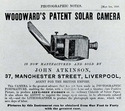 RealPreCinema's tweet photo. With this camera, he could create life-sized portraits (18′′ x 22′′) from a half plate negative in about 45 minutes.

In 1859, he showed #AntoineClaudet and according to Claudet, it was "…one of the most significant improvements introduced into the #artofphotography." https://t.co/pHwQ3LEj3k
