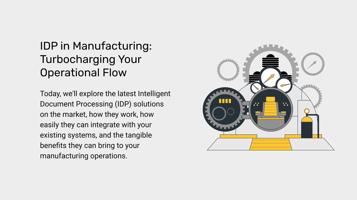 graipai's tweet photo. Manufacturing can be tricky, but automation makes it smoother! 🚀 Automate document-heavy tasks to cut costs and errors, freeing your team for innovation. Dive into our article on Intelligent Document Processing (IDP)! #GraipAI #IDP #AI https://t.co/7iwqXcOHn3