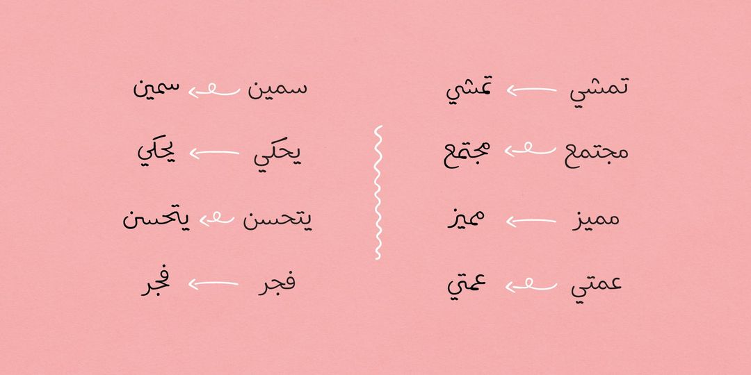 ethar__ee's tweet image. إلى أيّ مدى يمكن أن يبدو الخطّ الرقميّ عفويًّا وطبيعيًا؟
تصميم خط يحمل روح الكتابة اليدوية يرفع مستوى التّحدي بإضافته إلى المعادلة عامل «العفويَّة.» أعني بالعفوية أن تبدو الكلمات والجمل كما لو أنها خُطَّت يدويًا، وألا توحي لعين الناظر أنها مبرمجة رقميًّا.
etharee.com/journal/talhee…