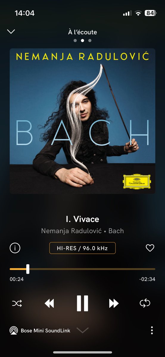 Alexandre Montay (@alexandremontay) on Twitter photo À écouter avant, ou après le double de Bach. De <a href="/NemanjaRadulOFF/">Nemanja Radulović</a>  . Ça décoiffe. À écouter avant, ou après le double de Bach. De <a href="/NemanjaRadulOFF/">Nemanja Radulović</a>  . Ça décoiffe.
