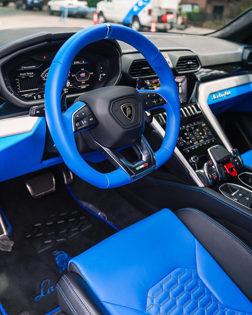 Blue lambo