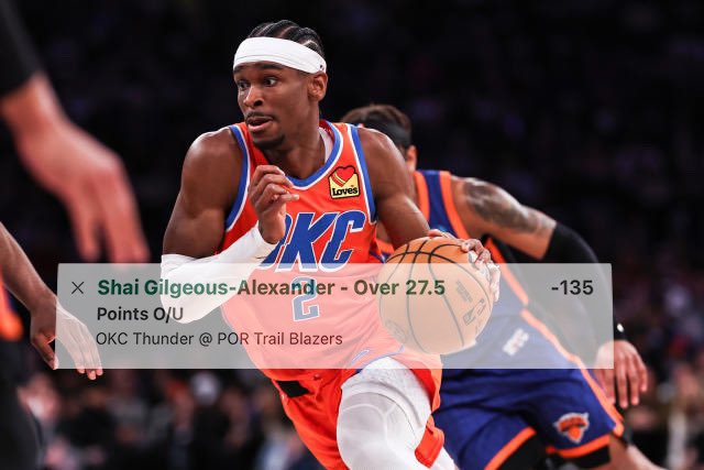 0worries0's tweet photo. ⚡️NBA VALUE PLAY ⚡️
Shai Gilgeous-Alexander O 27.5PTS (-135BET365)
$50 giveaway if this hits ❤️🔥 if you want another play
- Shai shot 7/20 FG & 2/10 3PT last game and compared to his averages last season with his projected mins game log we are getting a buy low spot. Take advantage we barley see his points line at 27 or lower
Leave a ❤️🔥 & RT if you’re tailing
#0worries #GamblingTwitter #PlayerProps #PrizePicks #Like #Sportsbook #NBA #GamblingX #DraftKings #Fanduel #TrendingNow #Prizepickswinning #MLB